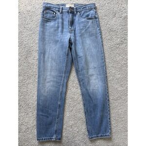Everlane Ankle Skinny Jeans Size 26 Waist Mid Rise Blue Denim 98% Cotton Stretch